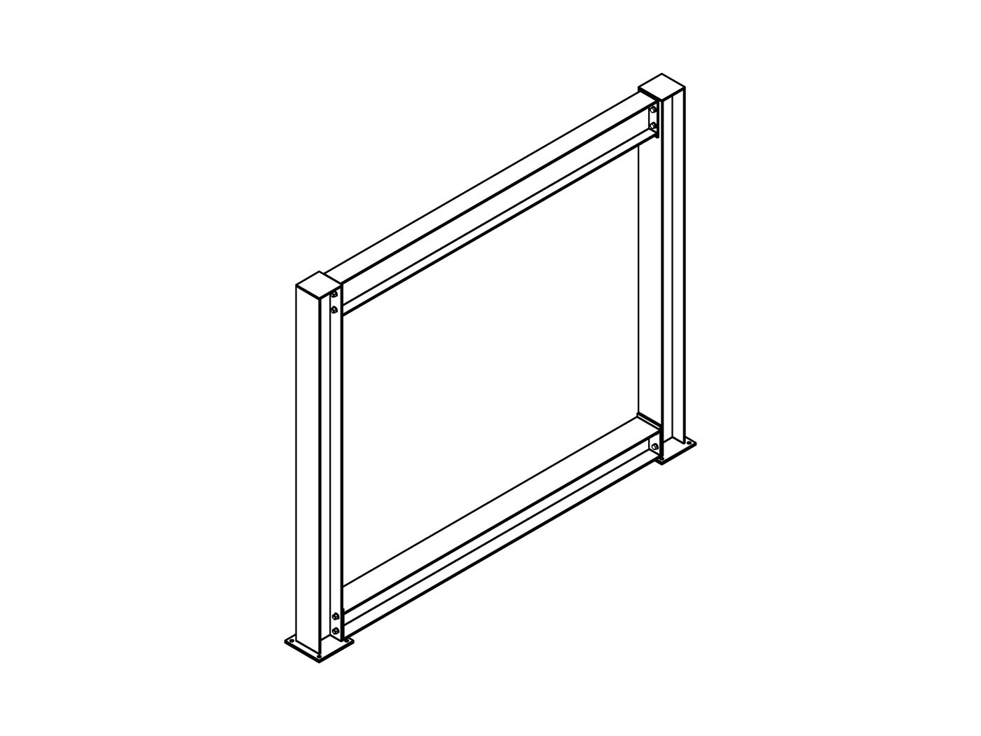 Example drawing: Box frames