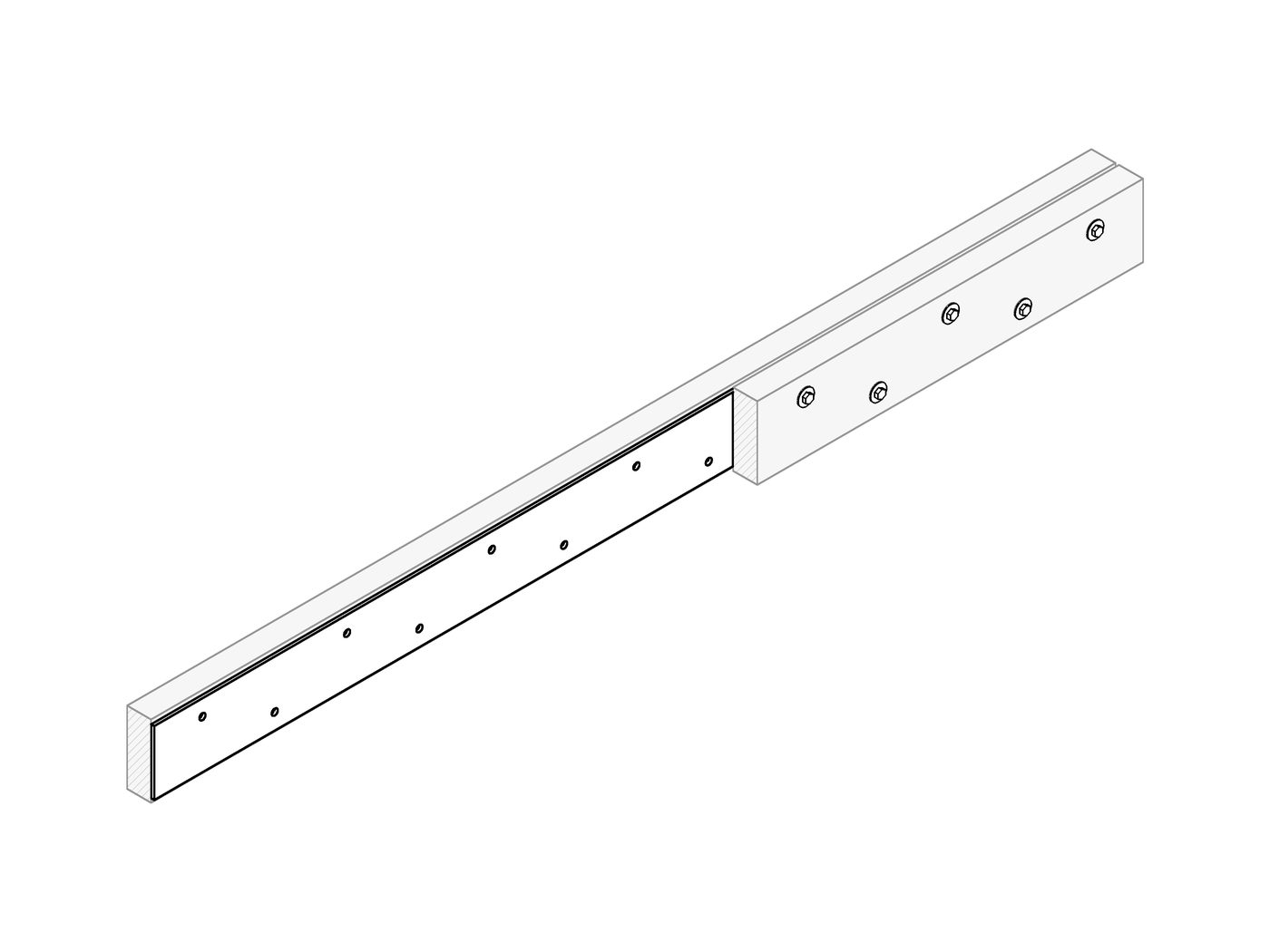 Example drawing: Flitch plates
