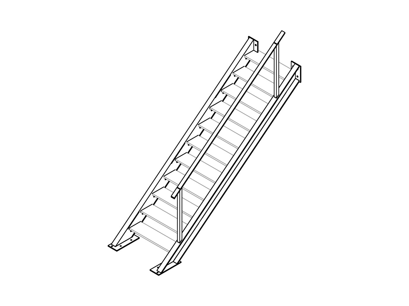 Example drawing: Staircases
