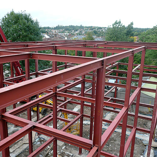 The finished frame